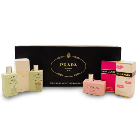 prada mini perfume gift set.